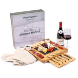 Bamboo Cheese Board and Knife Set