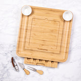 Bamboo Cheese Board and Knife Set